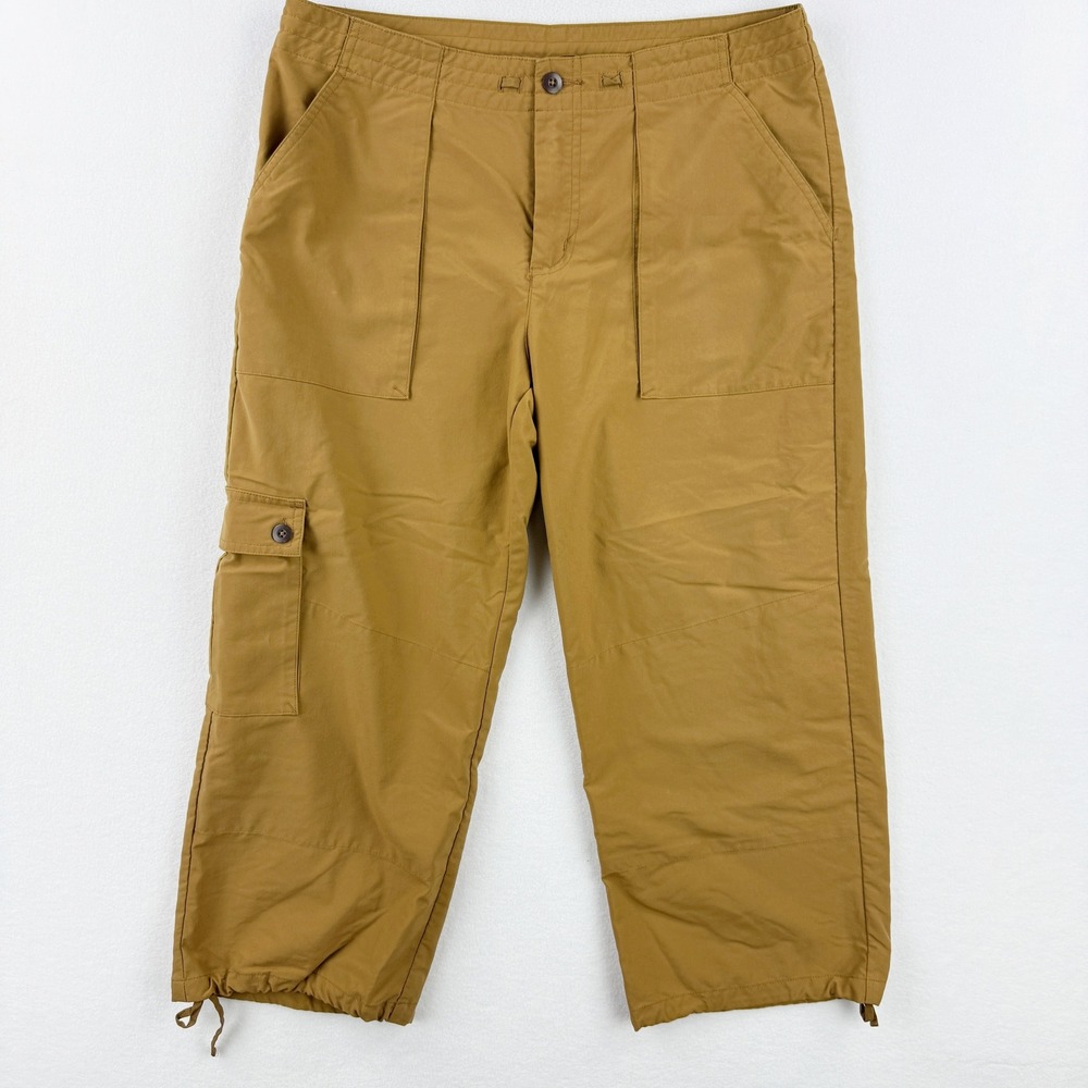 Patagonia Capri Hiking Pants Inter-Continental Size‎ 8 Womens Dark Tan 56418